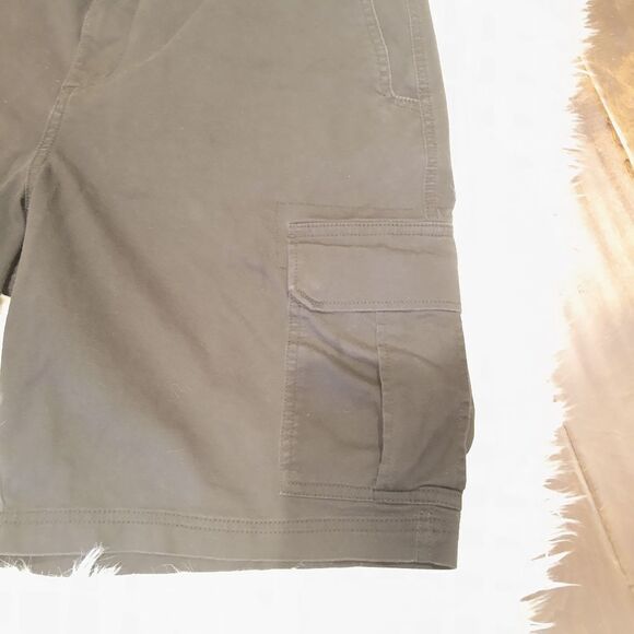 𝅺GEORGE Black Cargo Shorts size 36 - Picture 4 of 8